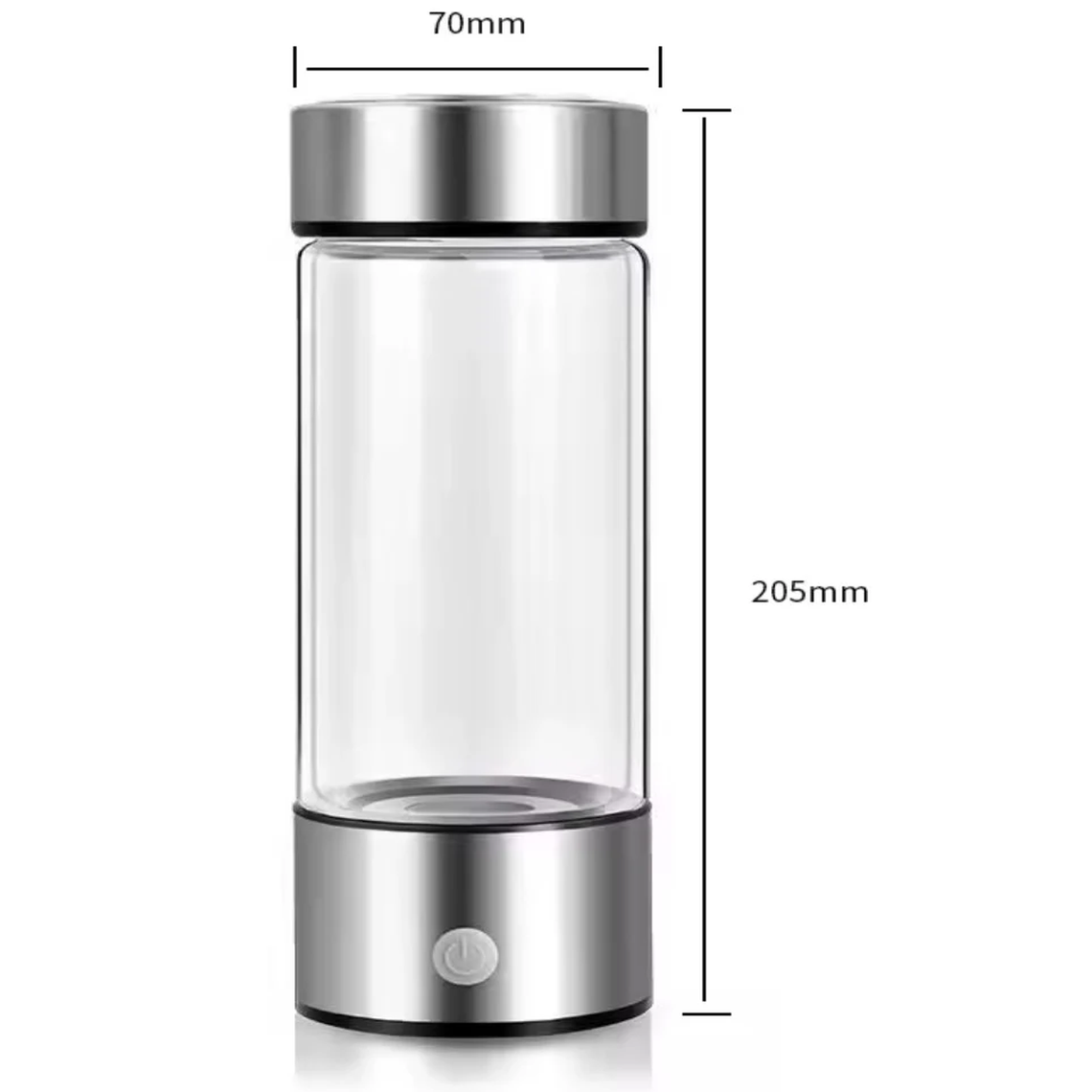 Portable Hydrogen-Rich Water Generator Bottle