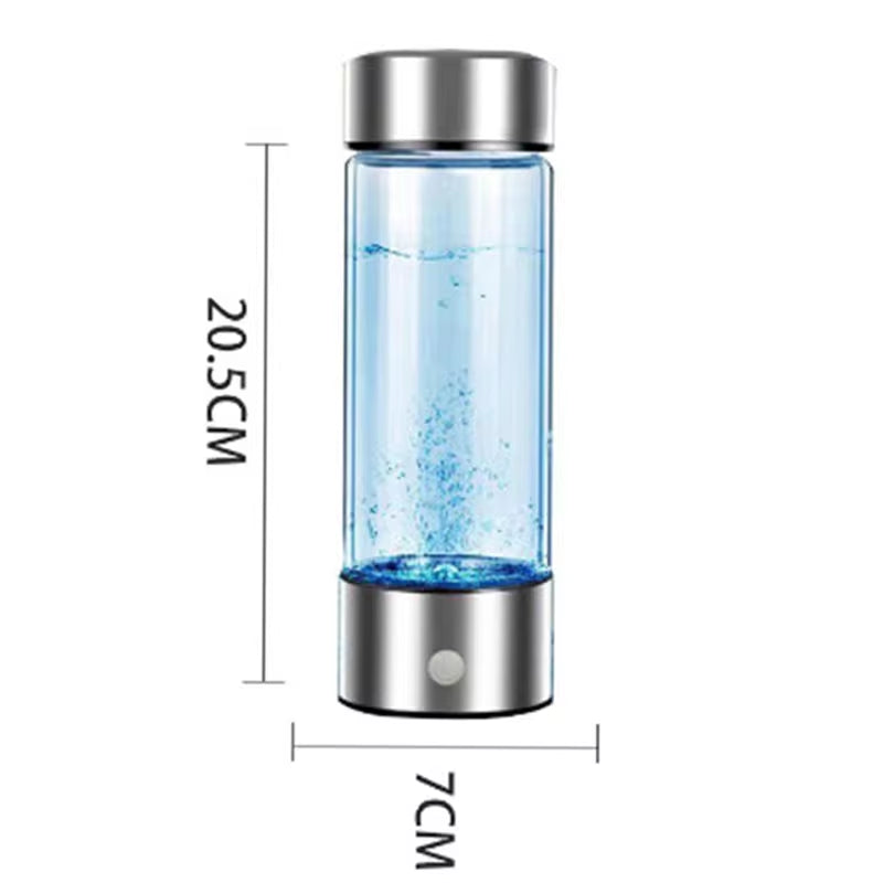 Portable Hydrogen-Rich Water Generator Bottle